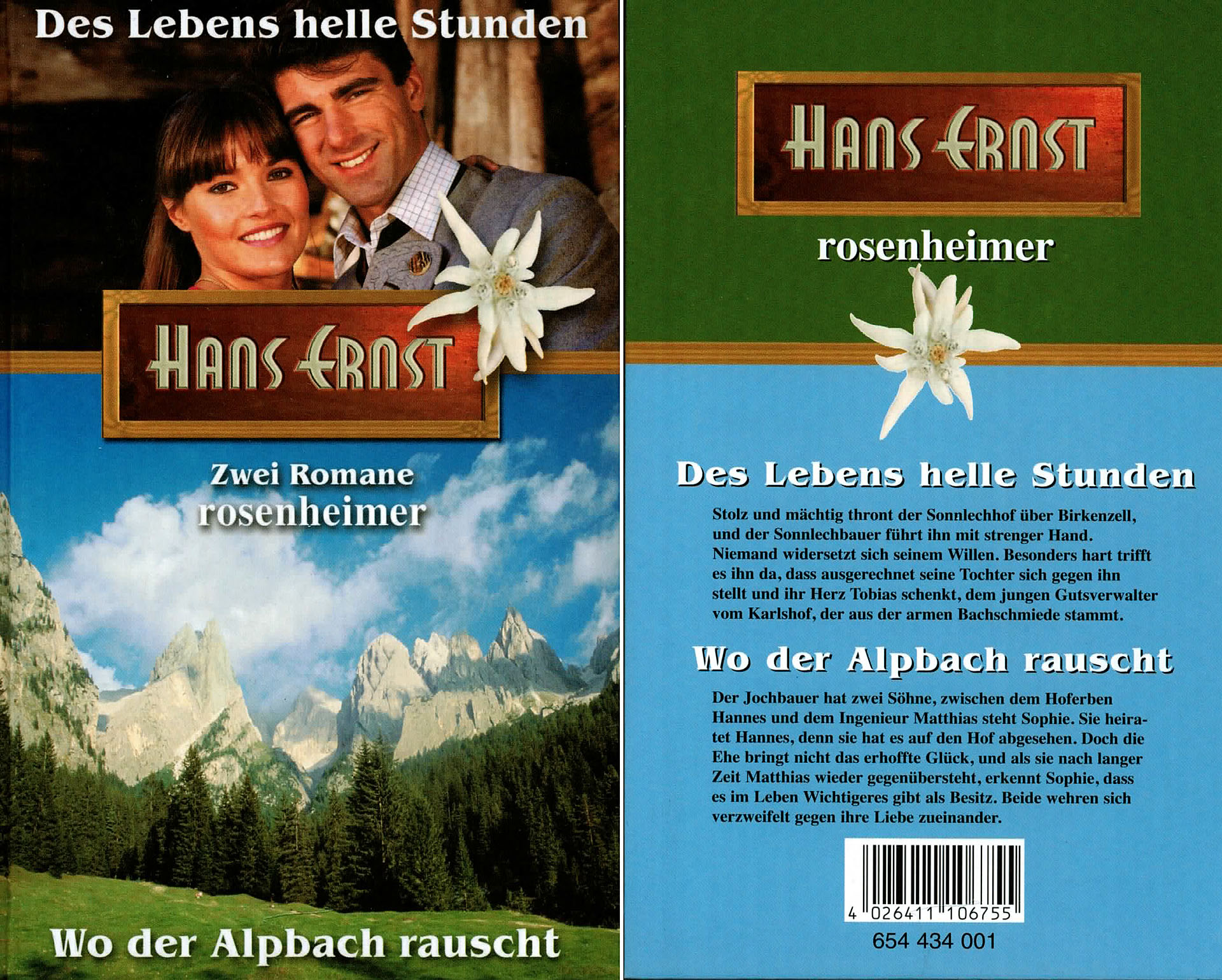 Des Lebens helle Stunden - Wo der Alpbach rauscht - Ernst, Hans
